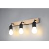 Trio lights Arturo wall light Light wood, 3-light sources