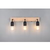 Trio lights Arturo wall light Light wood, 3-light sources