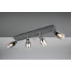 Reality lights Cadiz ceiling spotlight anthracite, 4-light sources