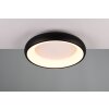 Trio lights Cardona ceiling light LED black, 1-light source