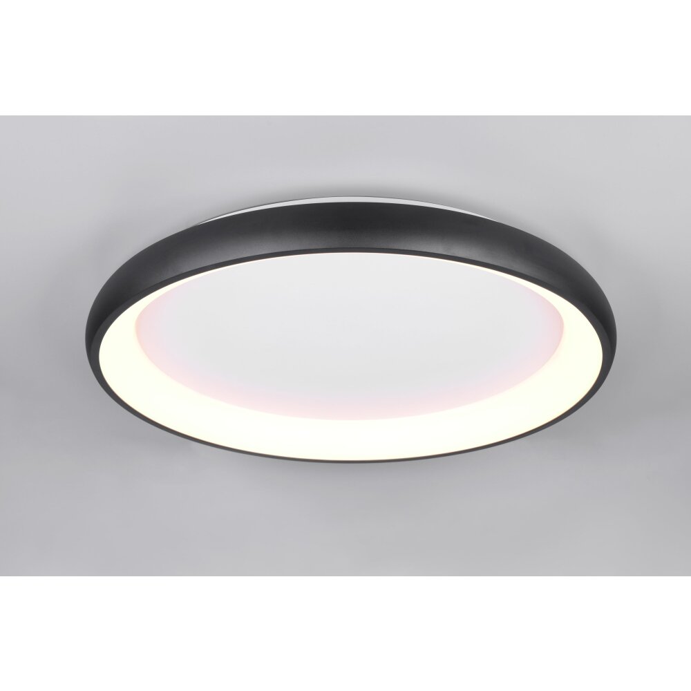 Trio lights Cardona ceiling light LED black, 1-light source