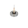 Trio lights Celeste pendant light LED black, 1-light source