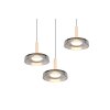 Trio lights Celeste pendant light LED black, 1-light source