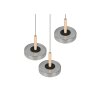 Trio lights Celeste pendant light LED black, 1-light source