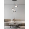 Trio lights Celeste pendant light LED black, 1-light source