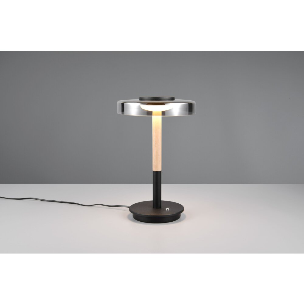 Trio lights Celeste table lamp LED black, 1-light source