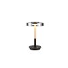 Trio lights Celeste table lamp LED black, 1-light source