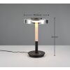 Trio lights Celeste table lamp LED black, 1-light source