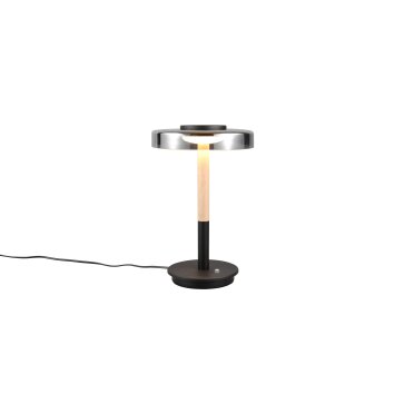 Trio lights Celeste table lamp LED black, 1-light source