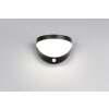 Reality lights Cobre wall light LED black, 1-light source, Motion sensor