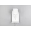 Trio lights Comfort wall light white, 1-light source