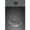 Trio lights Darvin pendant light LED black, 1-light source