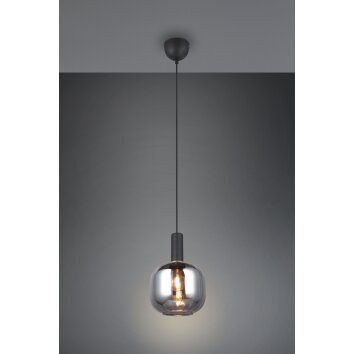 Trio lights Diva pendant light black, 1-light source