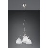 Reality lights DOBBY pendant light matt nickel, 3-light sources