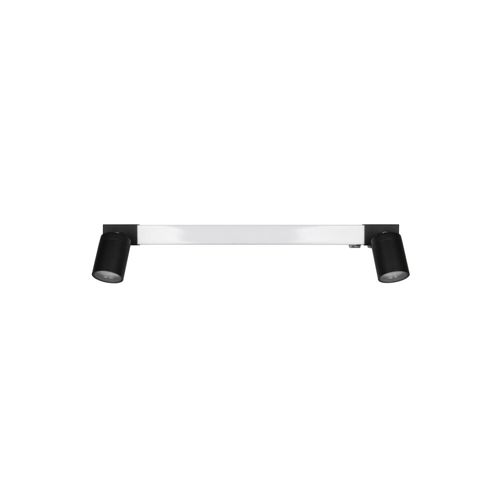 Trio lights Enrico wall light LED black, 3-light sources