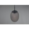 Trio lights Facette pendant light black, 1-light source