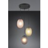 Trio lights Facette pendant light black, 3-light sources