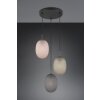 Trio lights Facette pendant light black, 3-light sources