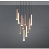 Trio lights Fiato pendant light LED black, 11-light sources