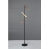 Trio lights Fiato floor lamp LED black, 3-light sources