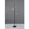 Trio lights Fiato floor lamp LED black, 3-light sources