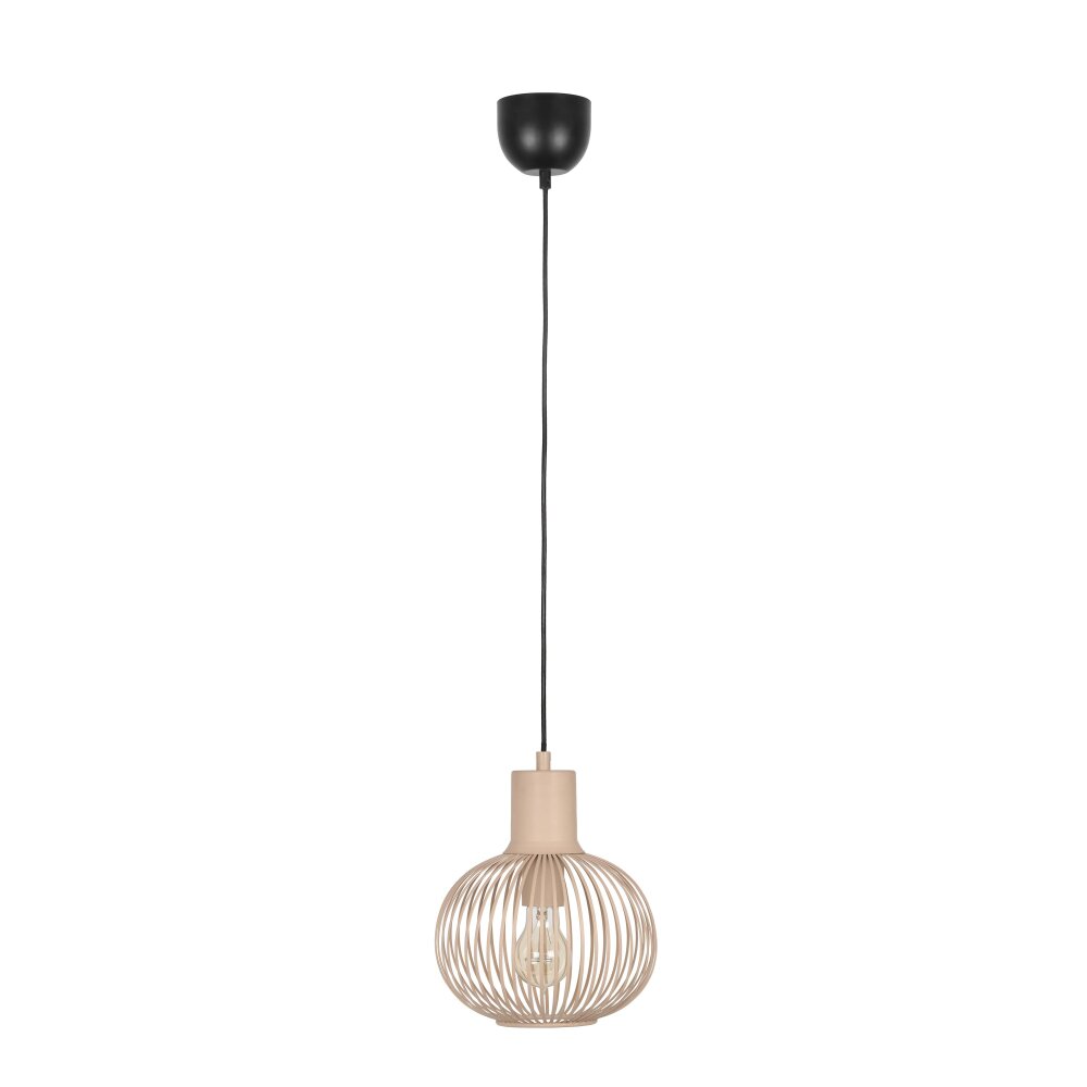 Trio lights GILA pendant light beige, 1-light source