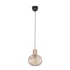 Trio lights GILA pendant light beige, 1-light source