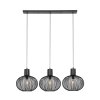 Trio lights GILA pendant light black, 3-light sources