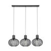 Trio lights GILA pendant light black, 3-light sources