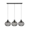 Trio lights GILA pendant light black, 3-light sources