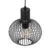 Trio lights GILA pendant light black, 1-light source