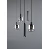 Trio lights Mataro pendant light black, 5-light sources