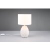 Reality lights Melva table lamp white, 1-light source