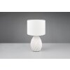 Reality lights Melva table lamp white, 1-light source