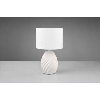 Reality lights Melva table lamp white, 1-light source