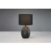 Reality lights Melva table lamp black, 1-light source