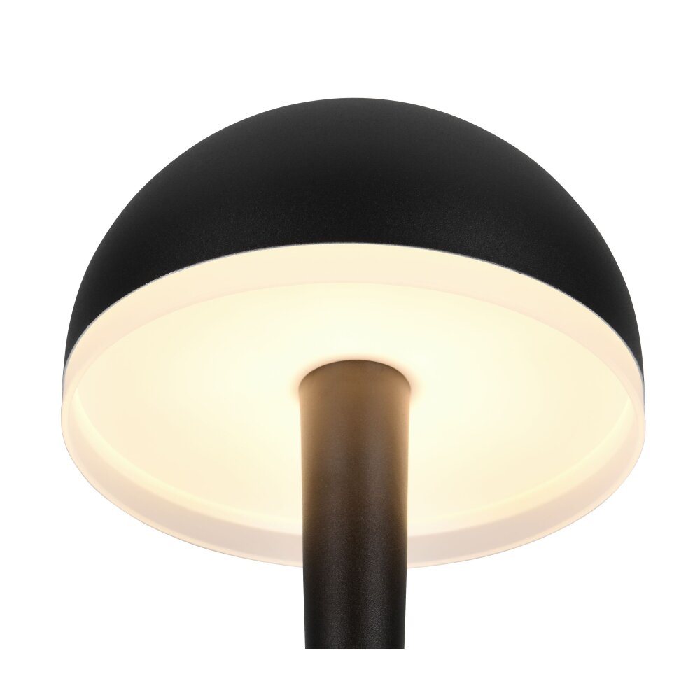 Reality lights Mendorez table lamp LED black, 1-light source