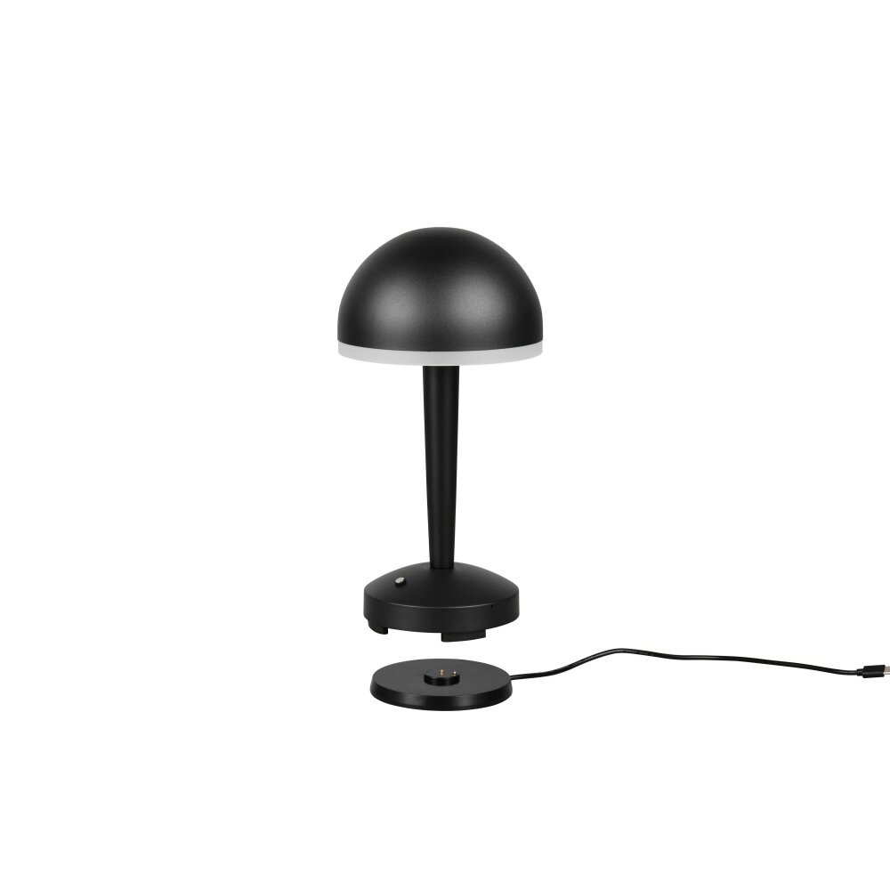 Reality lights Mendorez table lamp LED black, 1-light source