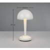 Mushroom Lamp  Reality lights Mendorez table lamp LED grey, 1-light source