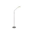 Reality lights Moreno floor lamp LED matt nickel, 1-light source