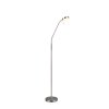 Reality lights Moreno floor lamp LED matt nickel, 1-light source