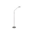 Reality lights Moreno floor lamp LED matt nickel, 1-light source