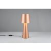 Trio lights Nubian table lamp brown, 1-light source