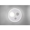 Trio lights Pebble ceiling light LED white, 1-light source, Remote control