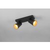 Trio lights Sharp ceiling spotlight black, 2-light sources