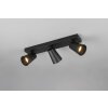 Trio lights Sharp ceiling spotlight black, 3-light sources