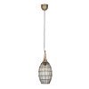 Trio lights SORAYA pendant light antique brass, 1-light source