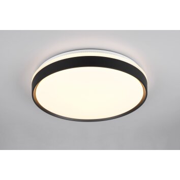 Reality lights Spacy ceiling light LED black, 1-light source, Remote control