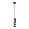 Trio lights Stream pendant light black, 1-light source