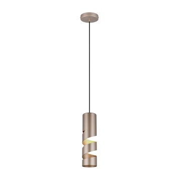 Trio lights Stream pendant light brown, 1-light source